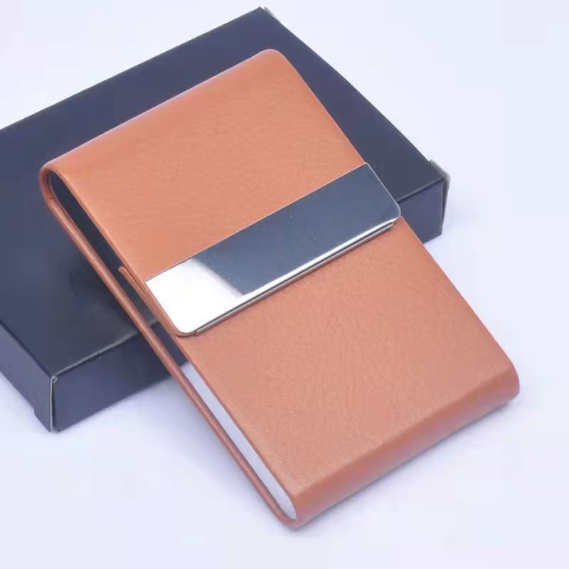 Bộ 7 Hộp Đựng Thuốc Lá Nắp Lật Nam Châm Bằng Thép Không Gỉ Siêu Mỏng Sáng Tạo Cao Cấp Cho Nam