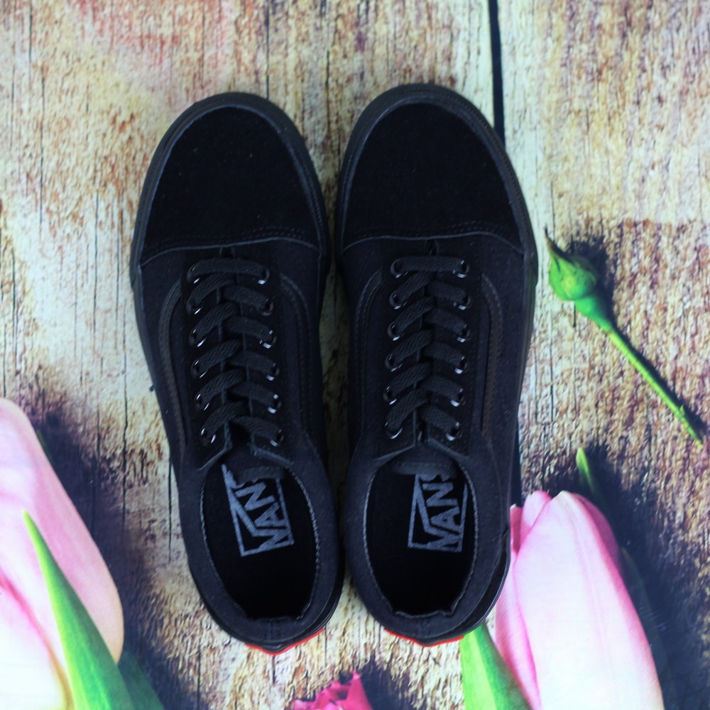 Giày Sneaker Vsns Old Skool Nam Màu Full Đen