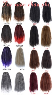 Tóc nối xù châu phi