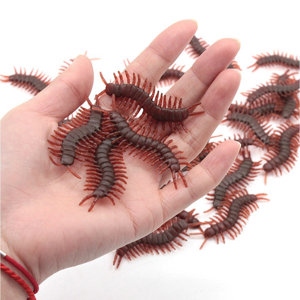 COMBO 10 CÔN TRÙNG CAO SU RẾT, GIÁN, BÒ CẠP, THẠCH SÙNG ĐỒ CHƠI MÔ HÌNH