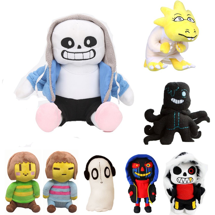 Thú nhồi bông hình nhân vật Sans trong Undertale