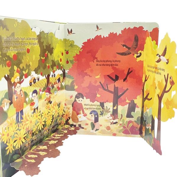 Sách - Khám Phá Thế Giới Nhỏ - Bốn Mùa