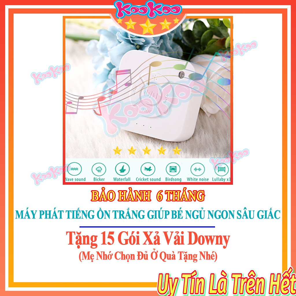 Máy Tạo Tiếng Ồn Trắng Giúp Bé Ngủ Ngon Sâu Giấc - Dùng Chung Bộ Sản Phẩm: Nhộng Chũn, Quấn Chũn