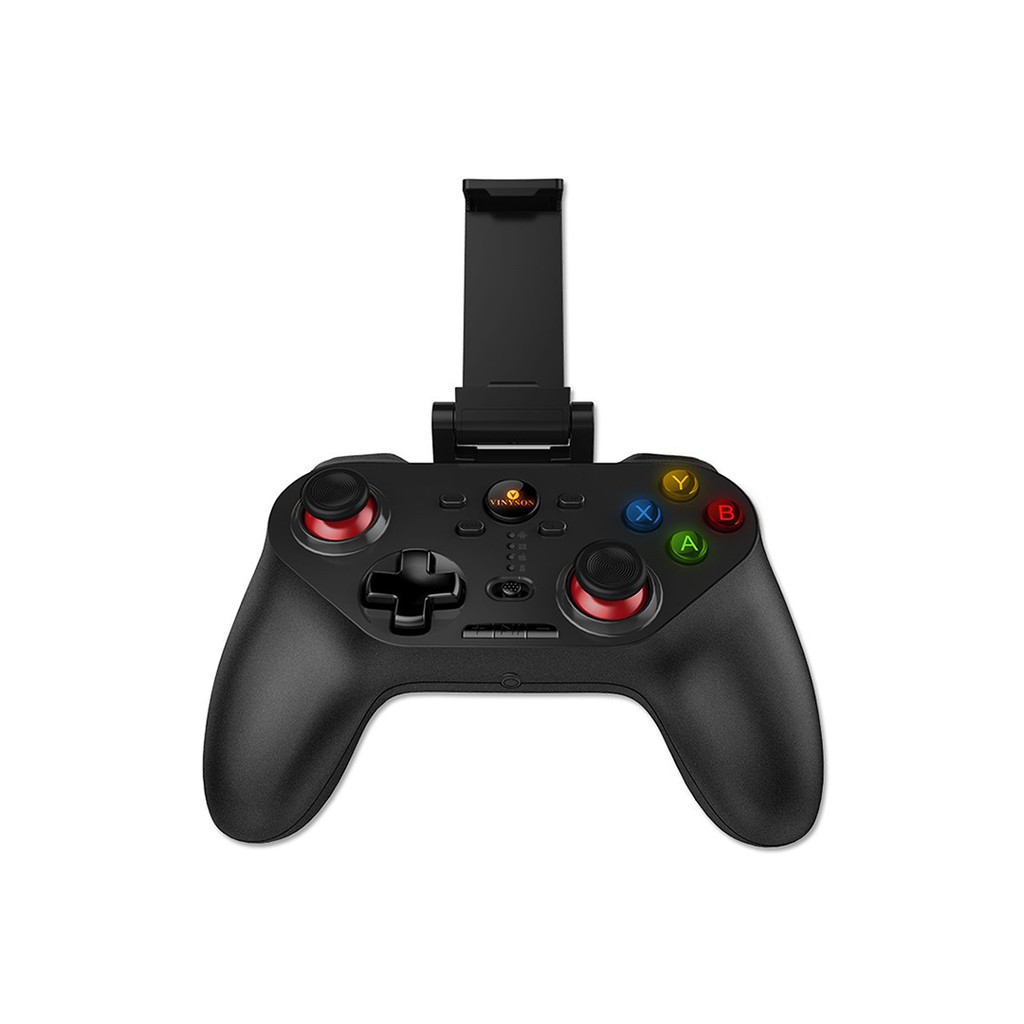 Tay cầm chơi game bluetooth VINYSON VA-008 hỗ trợ PC/ANDROID/IOS (Đen)