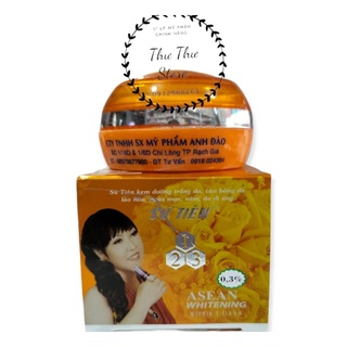 Kem Sứ Tiên Màu Cam Dưỡng Trắng Da Ngăn Ngừa Mụn Nám