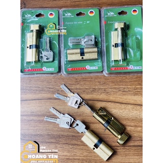 [Hỏa tốc HN] Lõi khoá cửa tay gạt Huy Hoàng Con Voi, ruột khoá cửa tay gạt thay thế 7cm