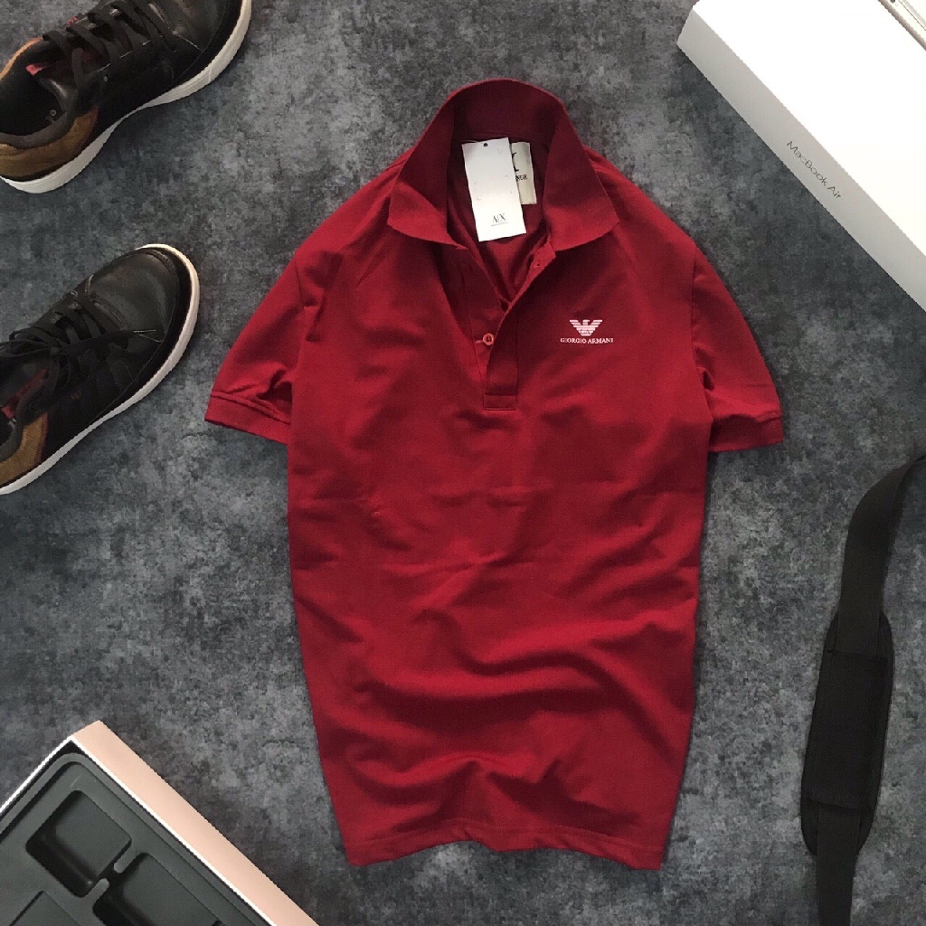 ÁO THUN NAM CỔ BẺ MÀU TRƠN IN LOGO ĐẠI BÀNG - LZ FASHION - IW006 | BigBuy360 - bigbuy360.vn