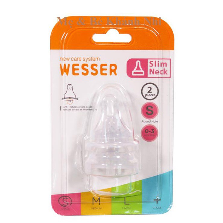 Bình Sữa Wesser PPSU 140ML - Bình Sữa Cổ Hẹp Wesser PPSU 140ML - Bình Sữa Cao Cấp Wesser PPSU 140ML