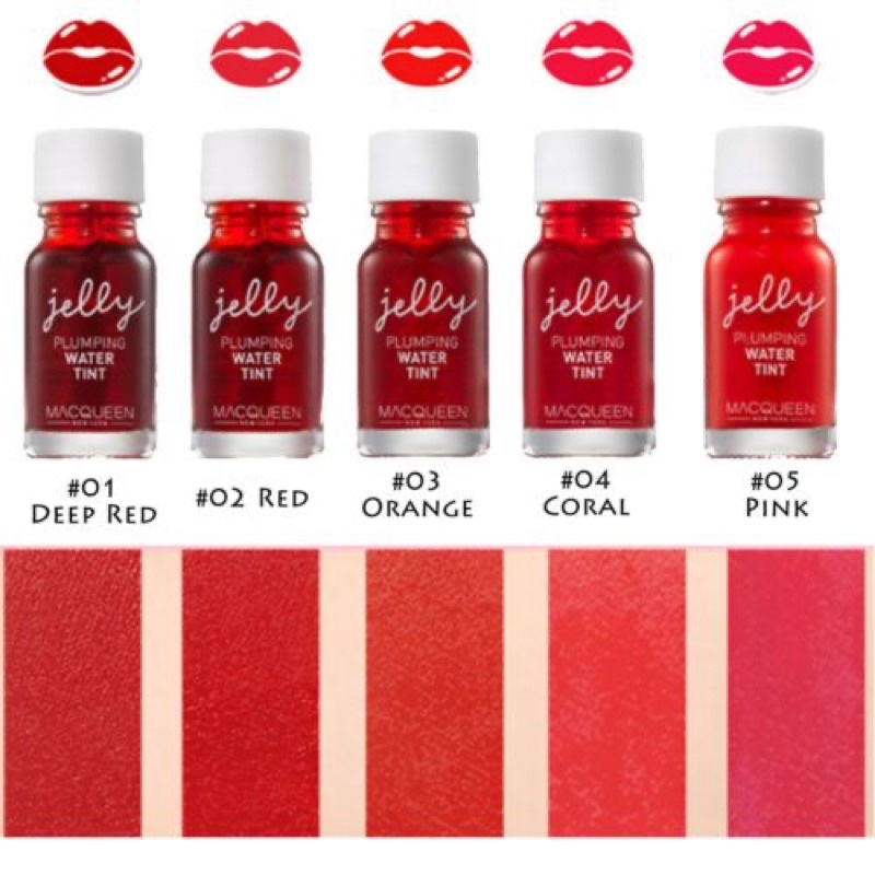 [New] Son Tint “Ẩm Mịn” Siêu Xinh MACQUEEN NEWYORK jelly PLUMPING WATER TINT | BigBuy360 - bigbuy360.vn