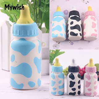 Bottle Squishy Toy Milk Cow Print Scented Children set