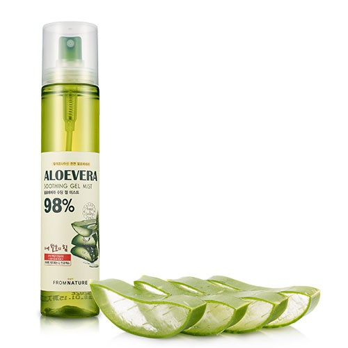 Xịt khoáng lô hội dưỡng ẩm, giảm thâm sẹo Aloe Vera Hàn Quốc 125ml