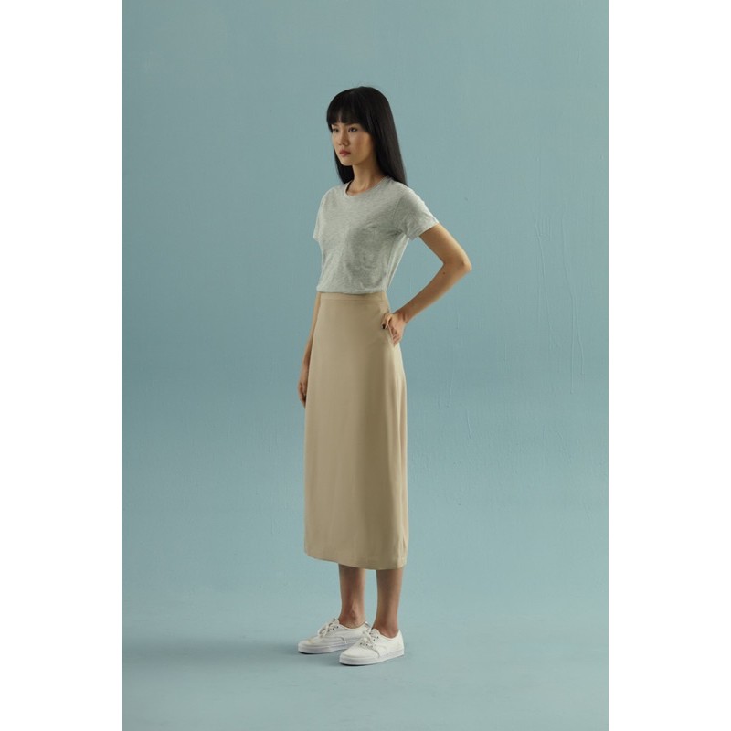 Váy Midi (Đen-Be) | BigBuy360 - bigbuy360.vn