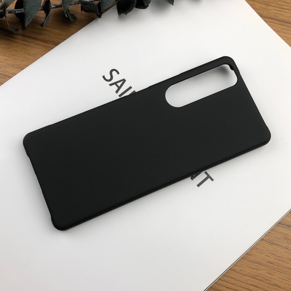 Ốp Điện Thoại PC Cứng Trong Suốt Siêu Mỏng Chống Dấu Vân Tay Cho Sony Xperia 10 5 1 III II 1III XZ5 XA4 Ace II 2