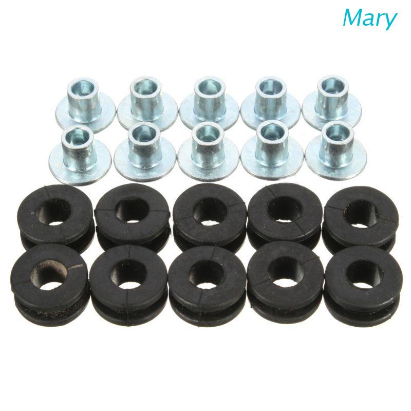 Bộ 10 Vòng Đệm Cao Su Giảm Áp Lực Thay Thế Cho Xe Máy