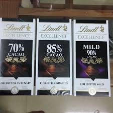 Hộp 12 thanh Socola Đắng Lindt Excellence Mild 85% Cacao 100G