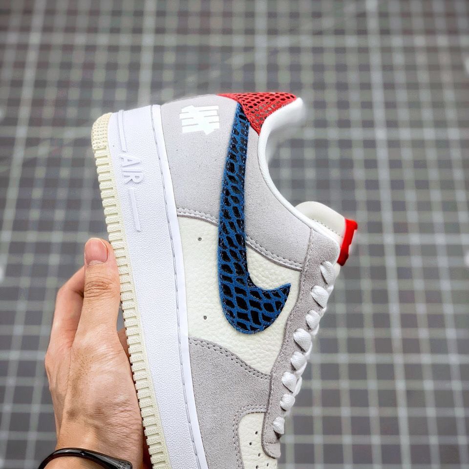 Giày thể thao AF1 Dunk Vệt Xanh, Giày Air force 1 low SP undefeated 5 on it dunk Hàng cao cấp Full Box Bill