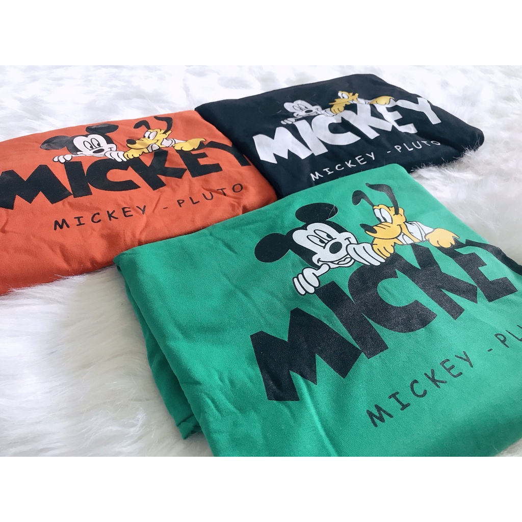 Bộ mặc nhà nữ mùa hè , đồ bộ bigsize chất cotton Gemmy House in hình Mickey Mouse