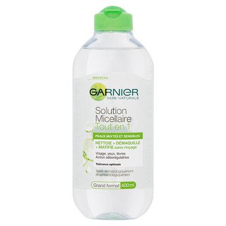 [HÀNG CTY + TEM PHỤ] NƯỚC TẨY TRANG GARNIER 400ML