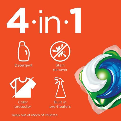 Viên Giặt Xả Tide Pods 104 Viên Ultra Oxi Hàng Chuẩn Mỹ