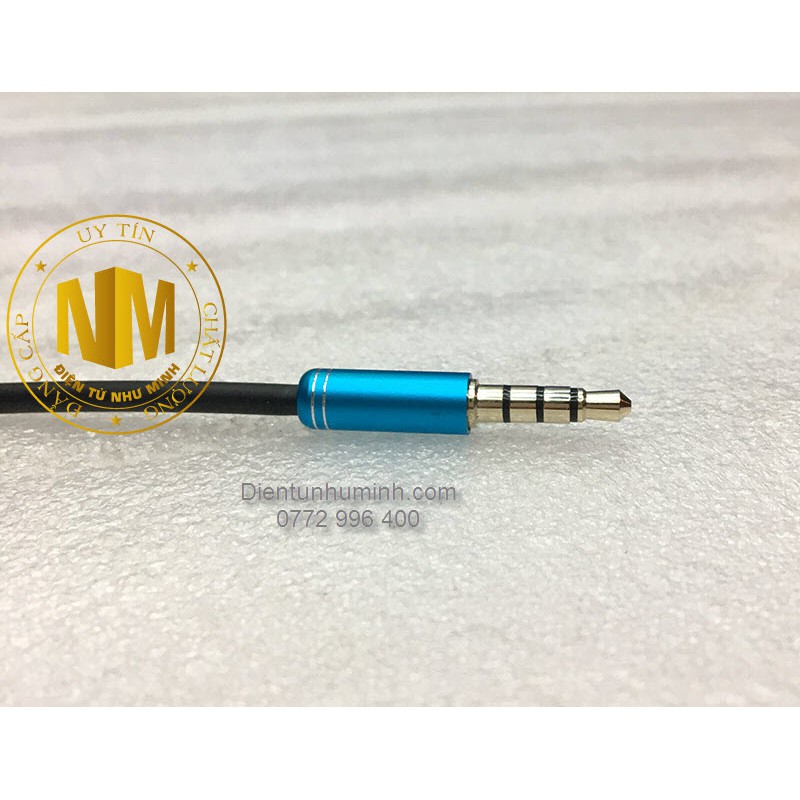 Dây chia 1 đầu 3.5 Đực  ra 2 đầu 3.5 Cái AUX-IN CBALE