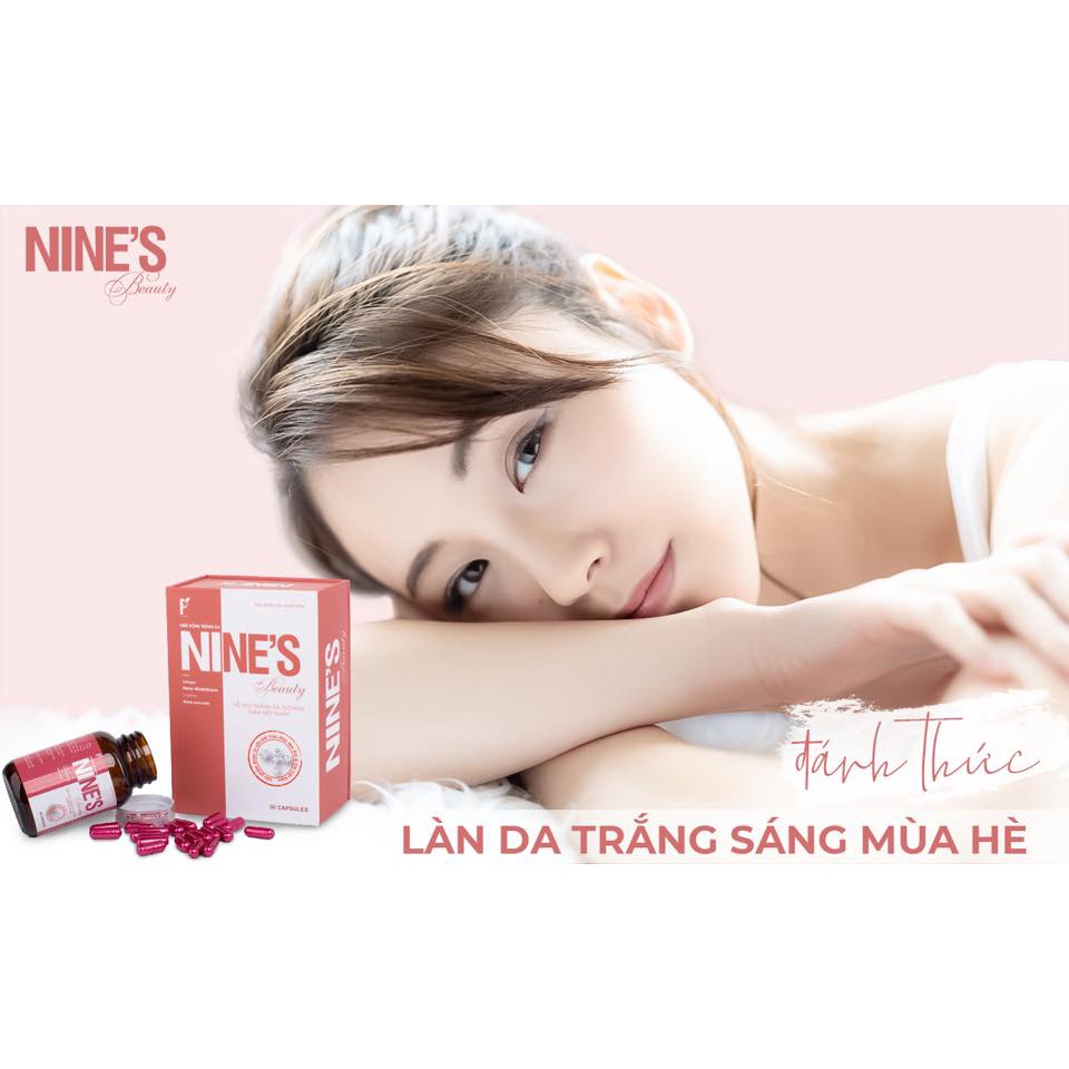 Viên Uống NiNe's Beauty Trắng Da - Mờ Nám - Giảm Nếp Nhăn | Thế Giới Skin Care