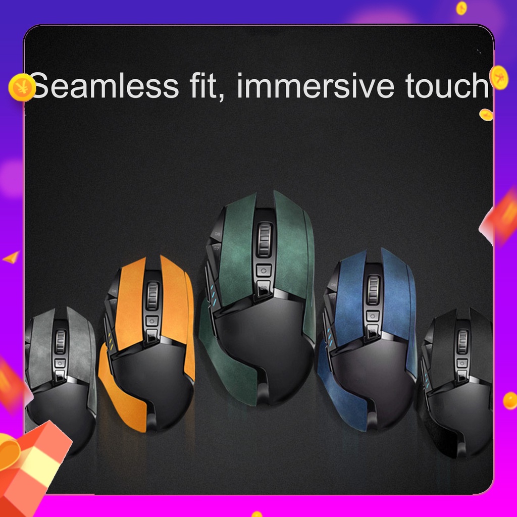 1 Bộ Miếng Dán Chuột Máy Tính Siêu Mỏng Chống Trượt Chống Mồ Hôi Cho logitech g502