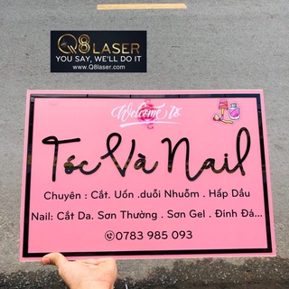 Bảng gỗ treo shop ( miễn phí ship)