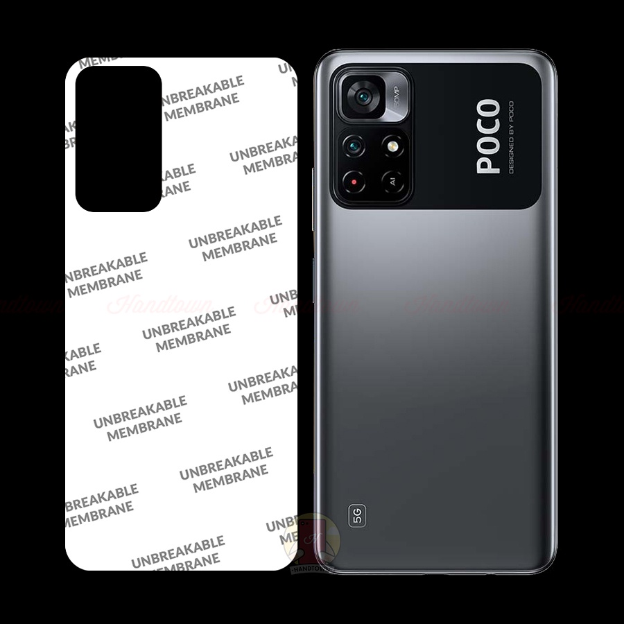 Miếng dán PPF Xiaomi Poco M4 Pro 5G Bảo Vệ Máy Chống Xước Chống Nước Chống Vân Tự Phục Hồi Cao Cấp Handtown