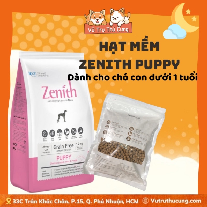 Hạt mềm Zenith Puppy dành cho chó con dưới 1 tuổi