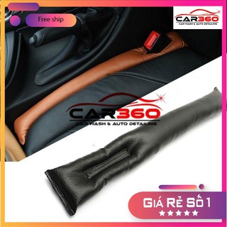 ⚡️Freeship 50k - Toàn quốc⚡️[SALE KHỦNG] Combo 2 Cái Đai Da Chặn Khe Ghế Và Hộp Số Ô Tô TI 238 Chống Rơi Đồ Xuống Gầm Xe