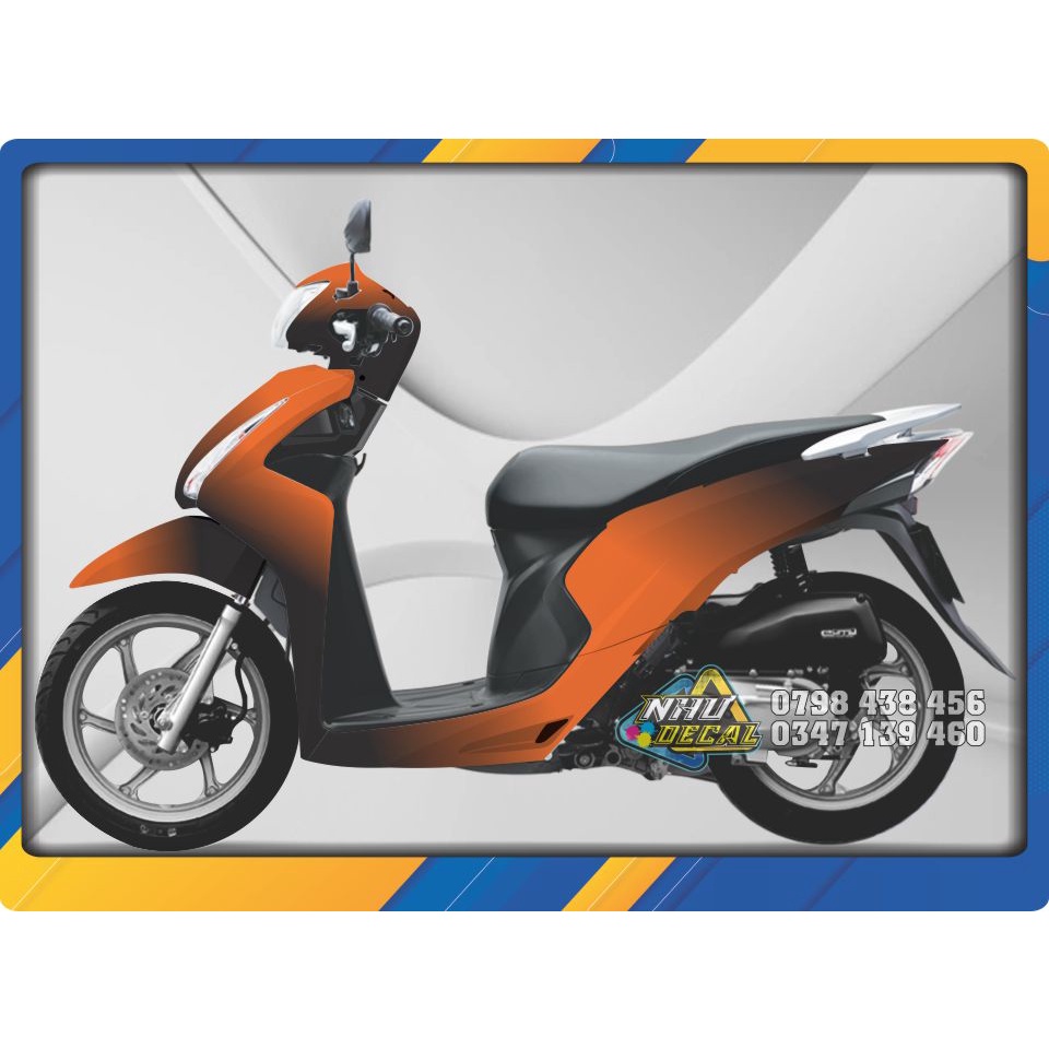 Tem trùm Vision 2014 phối màu - Chuyển sắc