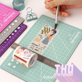 Bảng Cắt Giấy Washi Sticker Hình Dán 💖 Phụ Kiện Dụng Cụ Trang Trí Decor Sổ Planner Bullet Journal Cute Dễ Thương