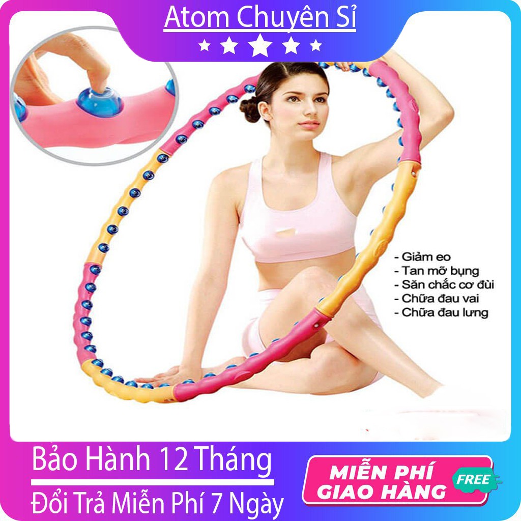 Vòng Lắc Bụng Lắc Eo Massage