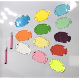 Bộ câu cá nam châm xoá được