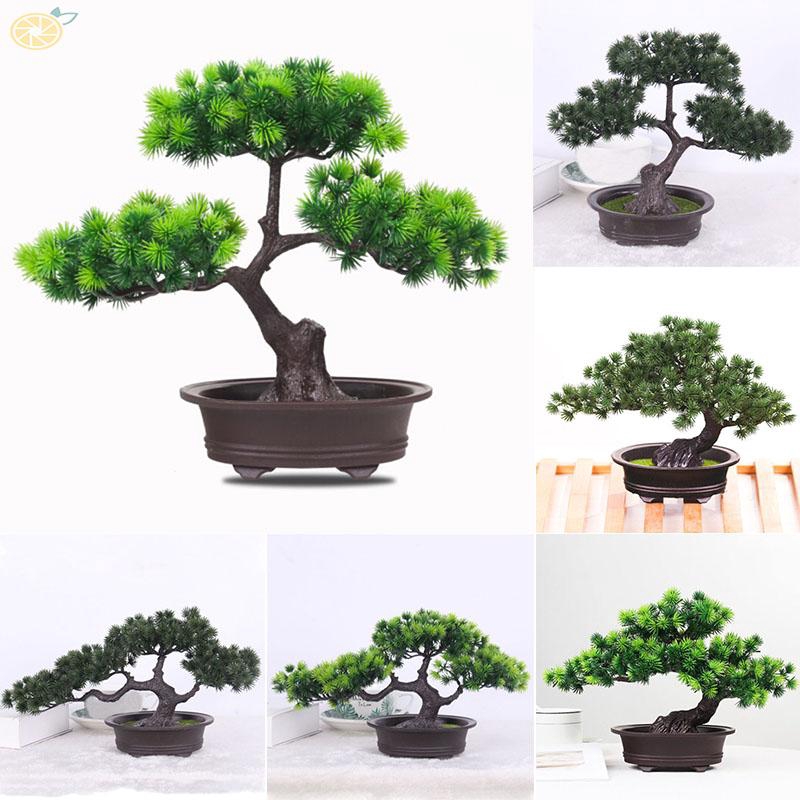 Cây bonsai giả trang trí không gian xanh trong nhà