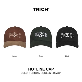 [CHÍNH HÃNG TRICH] HOTLINE CAP ( Mũ lưỡi trai form cứng)
