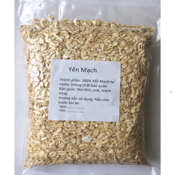 Yến mạch cán dẹp gói 1kg