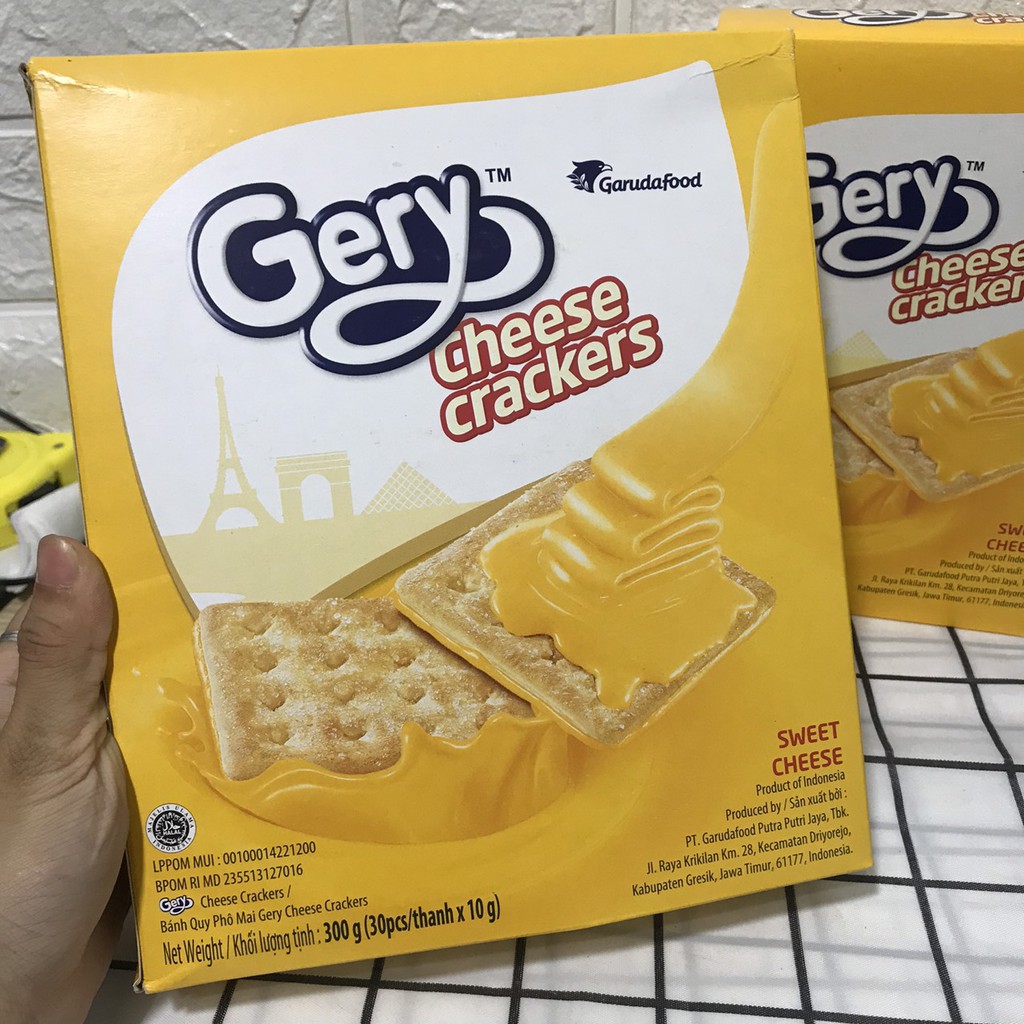 Bánh Gery Phô Mai Cheese Cracker 200-300g