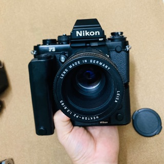 Lens Leica Hektor P2 85f2.8 lens projection mod ngàm Nikon