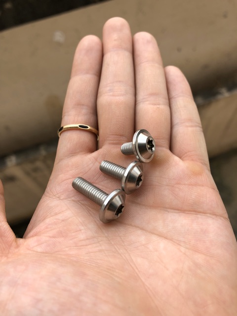 Ốc inox  đầu dù lớn proti - 6li1  - 6li15  -6li2