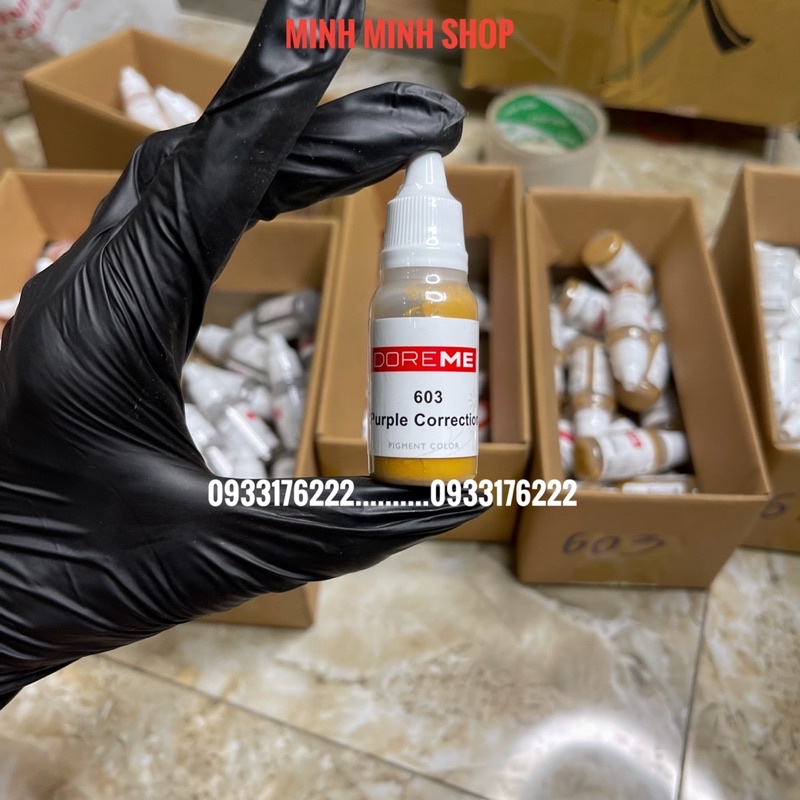 Mực xử lý doreme và kích màu doreme