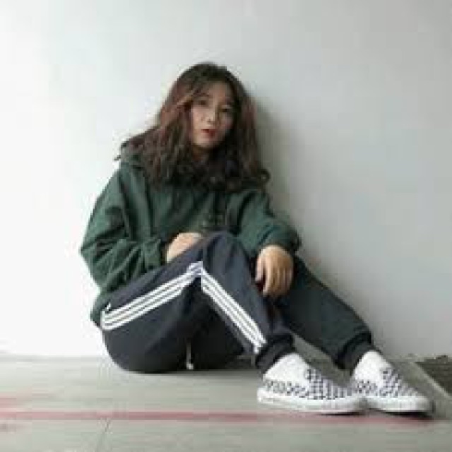 Quần nỉ thể thao phối 3 soc_ảnh thật