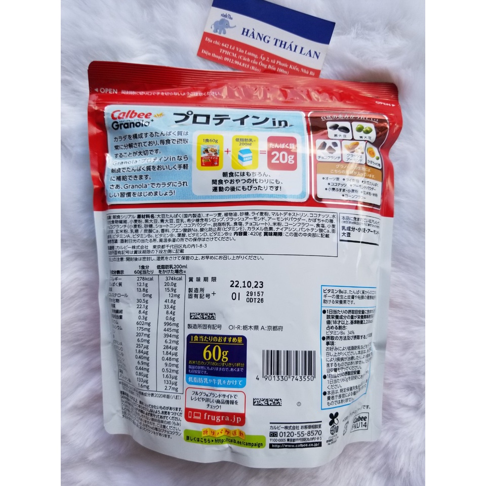 Ngũ cốc Calbee Nhật Bản-Ngũ cốc ăn kiêng giảm cân