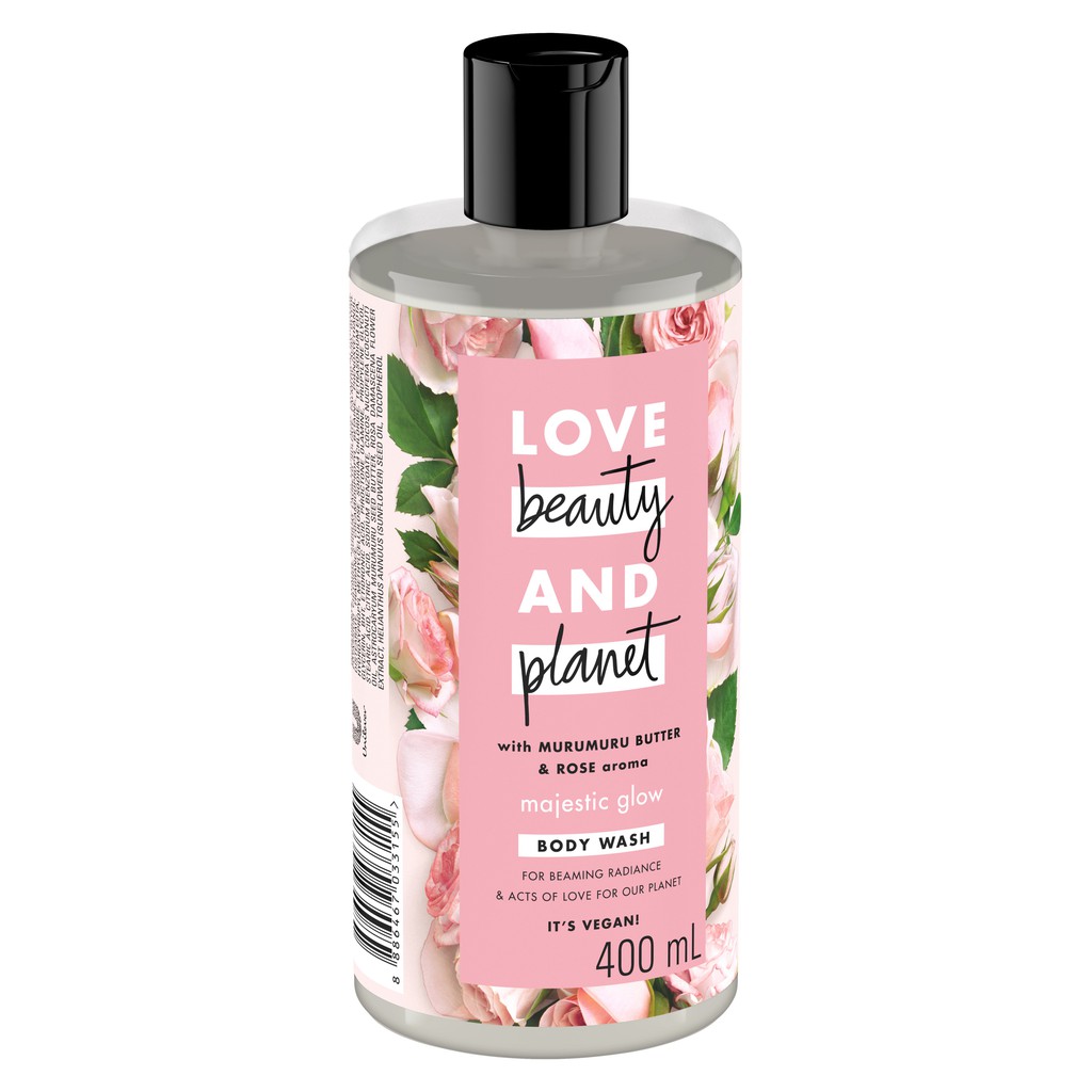 Combo Sữa Tắm + Sữa Dưỡng Thể Love Beauty And Planet Làm Sáng Da (400ml/Chai) | BigBuy360 - bigbuy360.vn