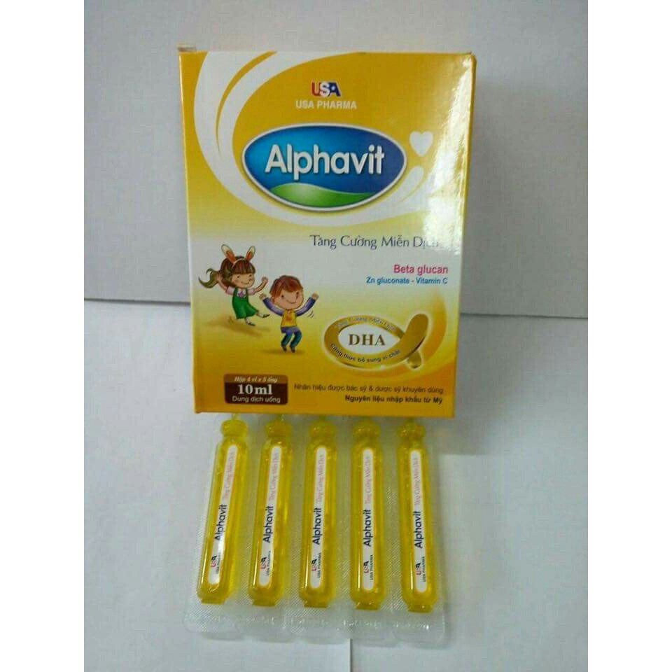 Alphavit tăng cường miễn dịch (Hộp 20 ống)