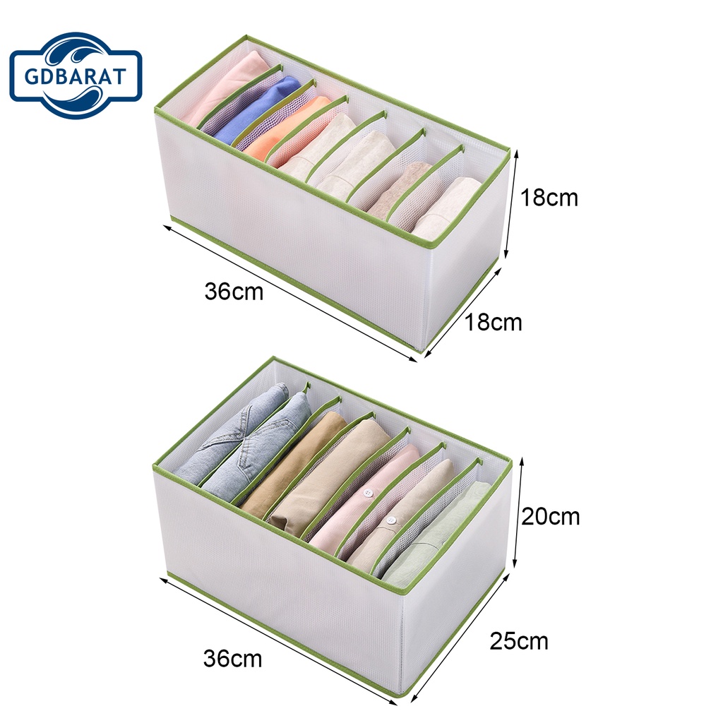 Hộp Đựng Quần Áo Chia Ngăn Tiết Kiệm Không Gian Tiện Dụng