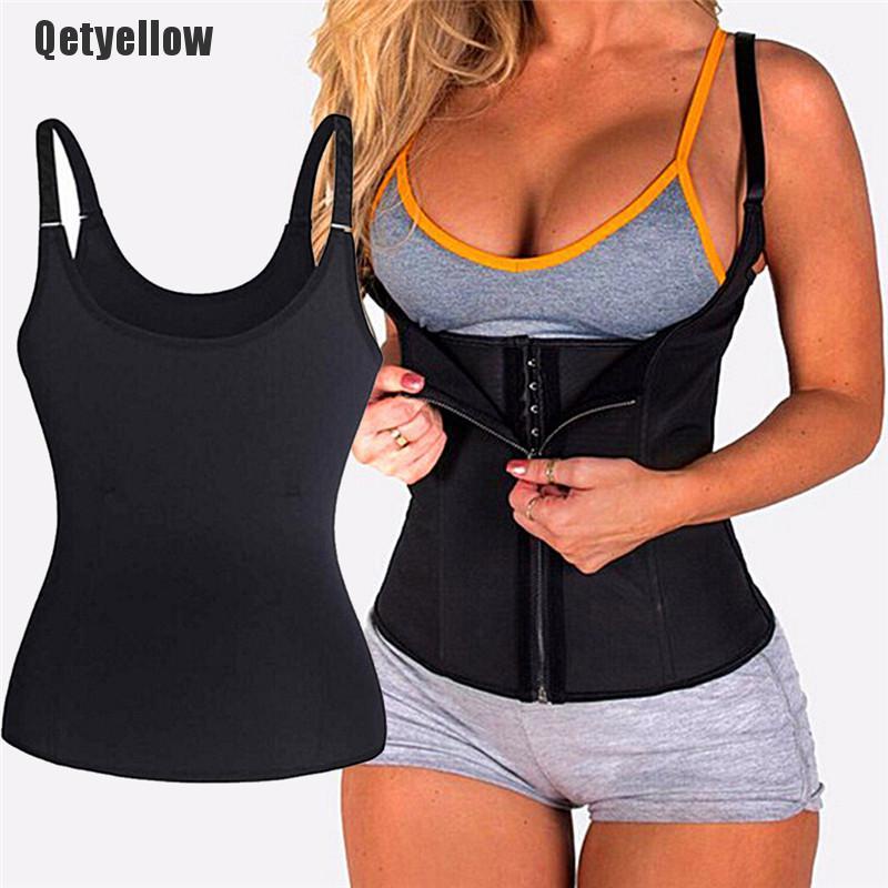 Áo nịt bụng định hình vòng eo thon gọn màu đen