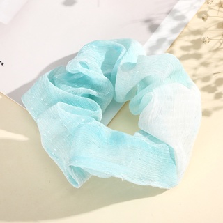 Dây Cột Tóc Màu Gradient Cỡ Lớn Phong Cách Hàn Quốc Thời Trang Cho Nữ