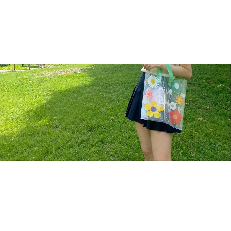 Túi Xách  Pvc Trong Suốt Kháng Nước Làm Quà