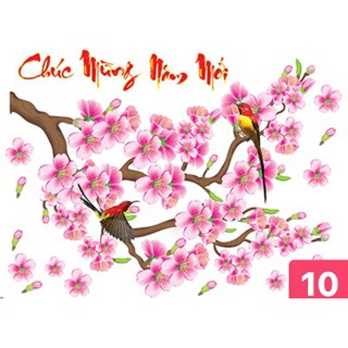 Decal trang trí tết MS09-17